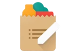 grocery list android application logo